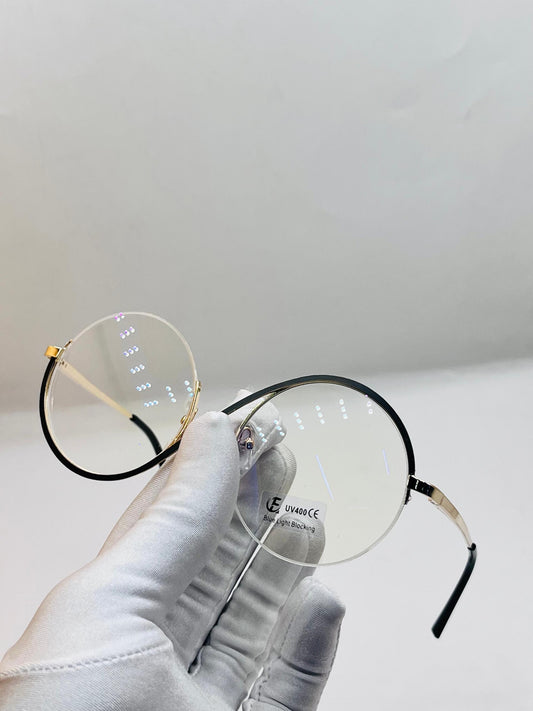 Lunettes anti reflet S rond