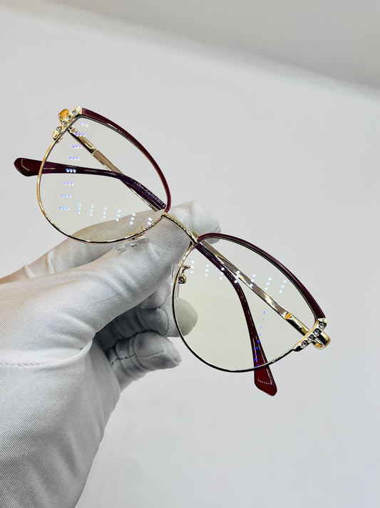 Lunettes anti reflet œil de chat