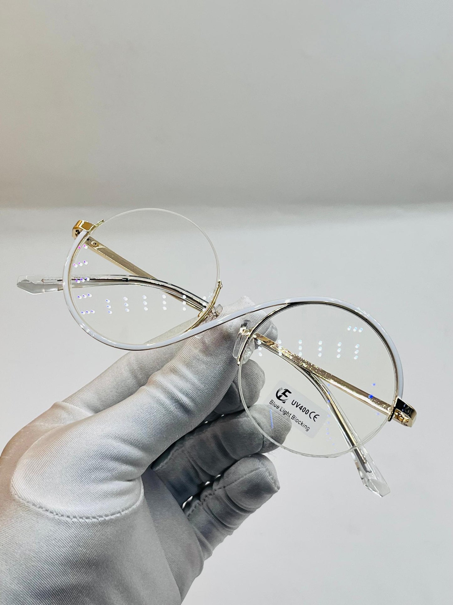 Lunettes anti reflet S rond