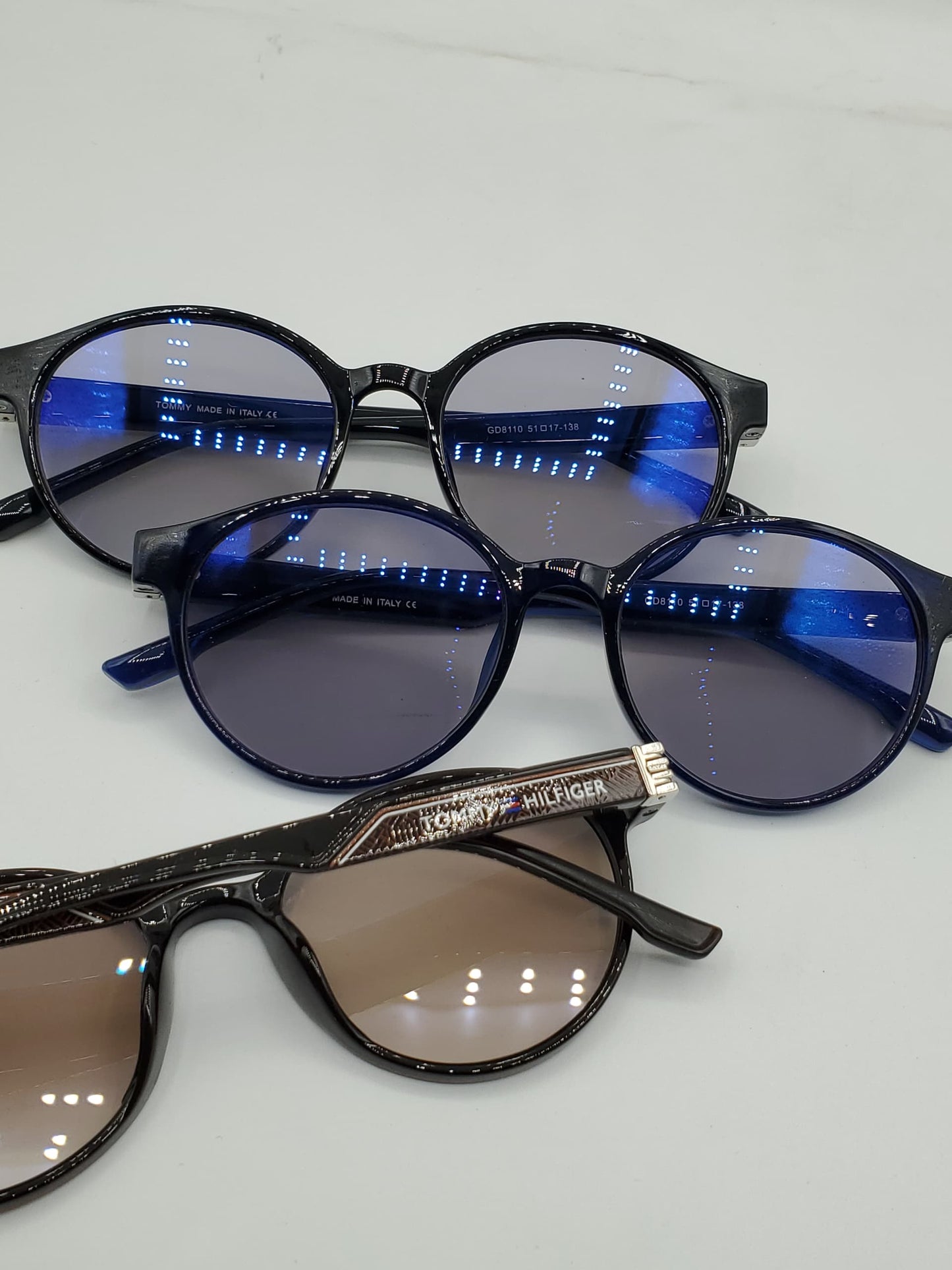 Lunettes anti reflet rondes