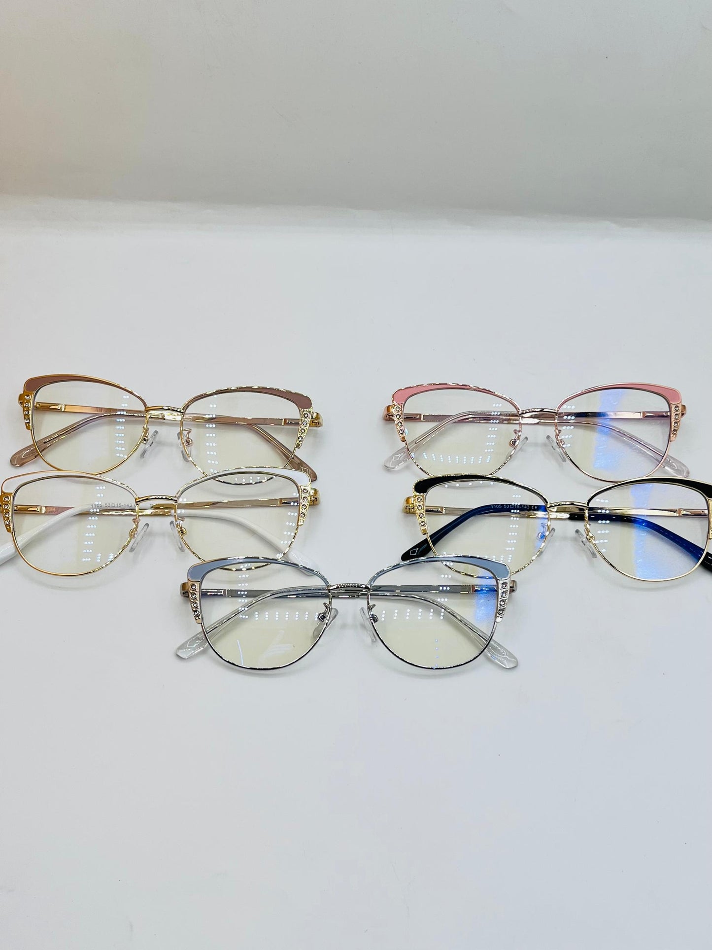 Lunettes anti reflet Cat-eye glamour