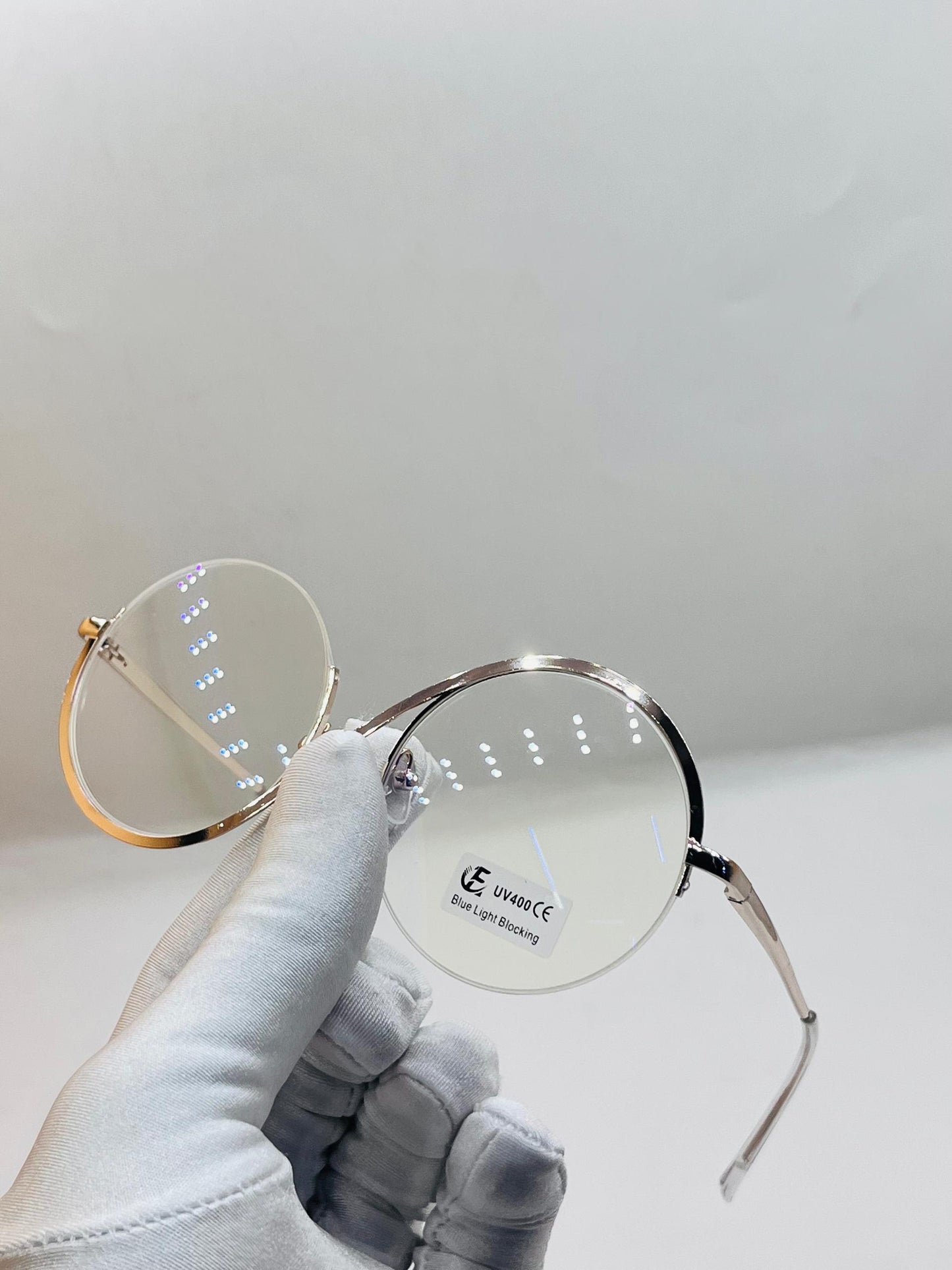 Lunettes anti reflet S rond