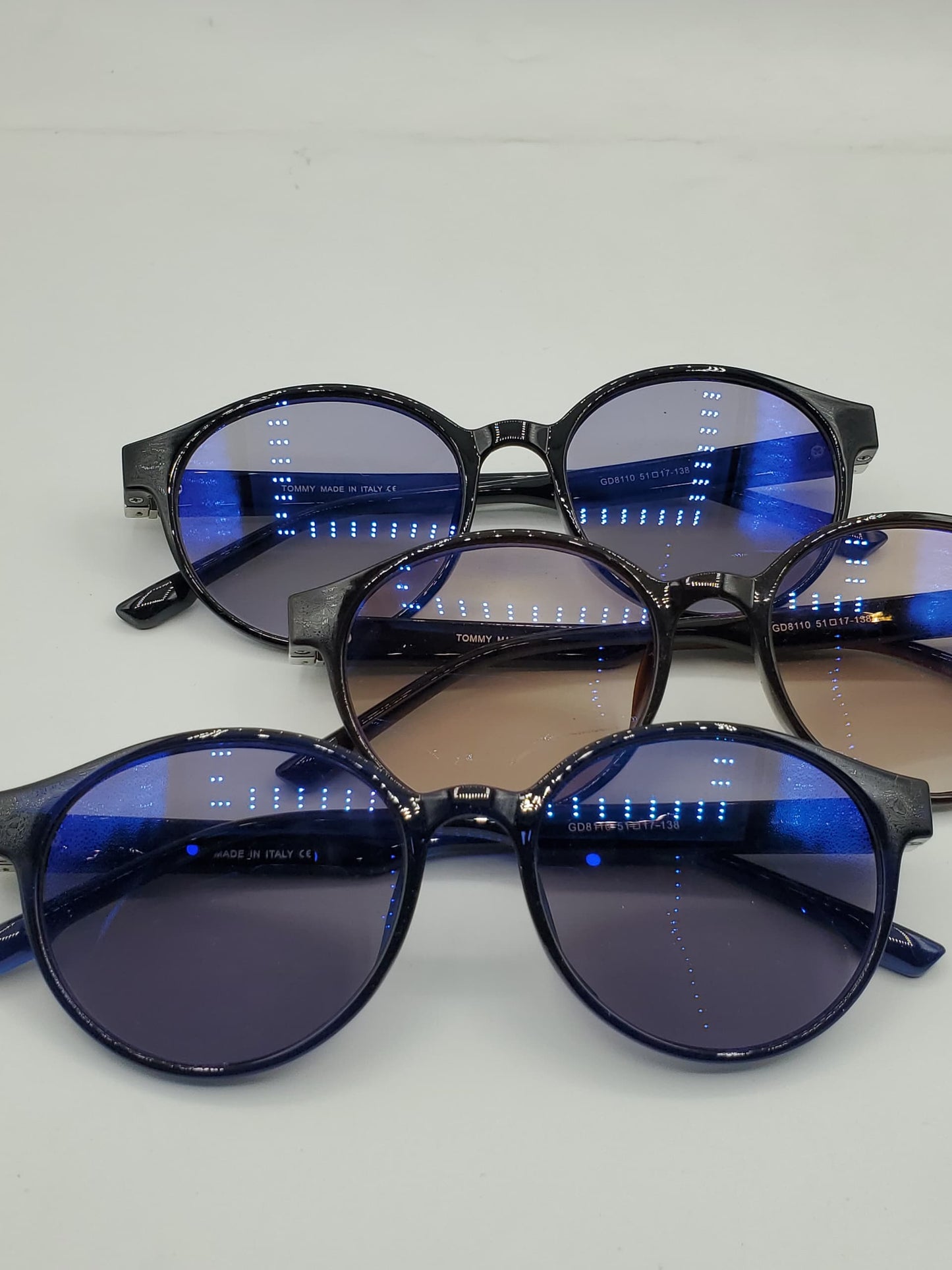 Lunettes anti reflet rondes