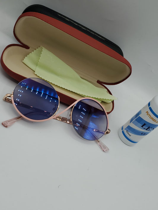 Lunettes anti reflet S rond