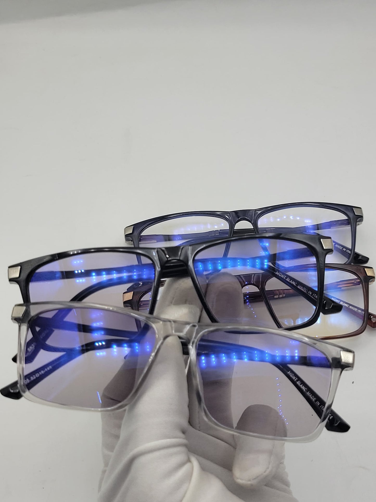 Lunettes anti reflet rectangulaire